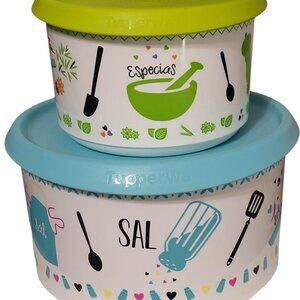 New Tupperware Bowls- Spanish